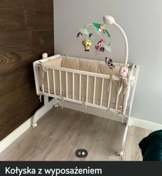 Kołyska bujane lozeczko dostawka