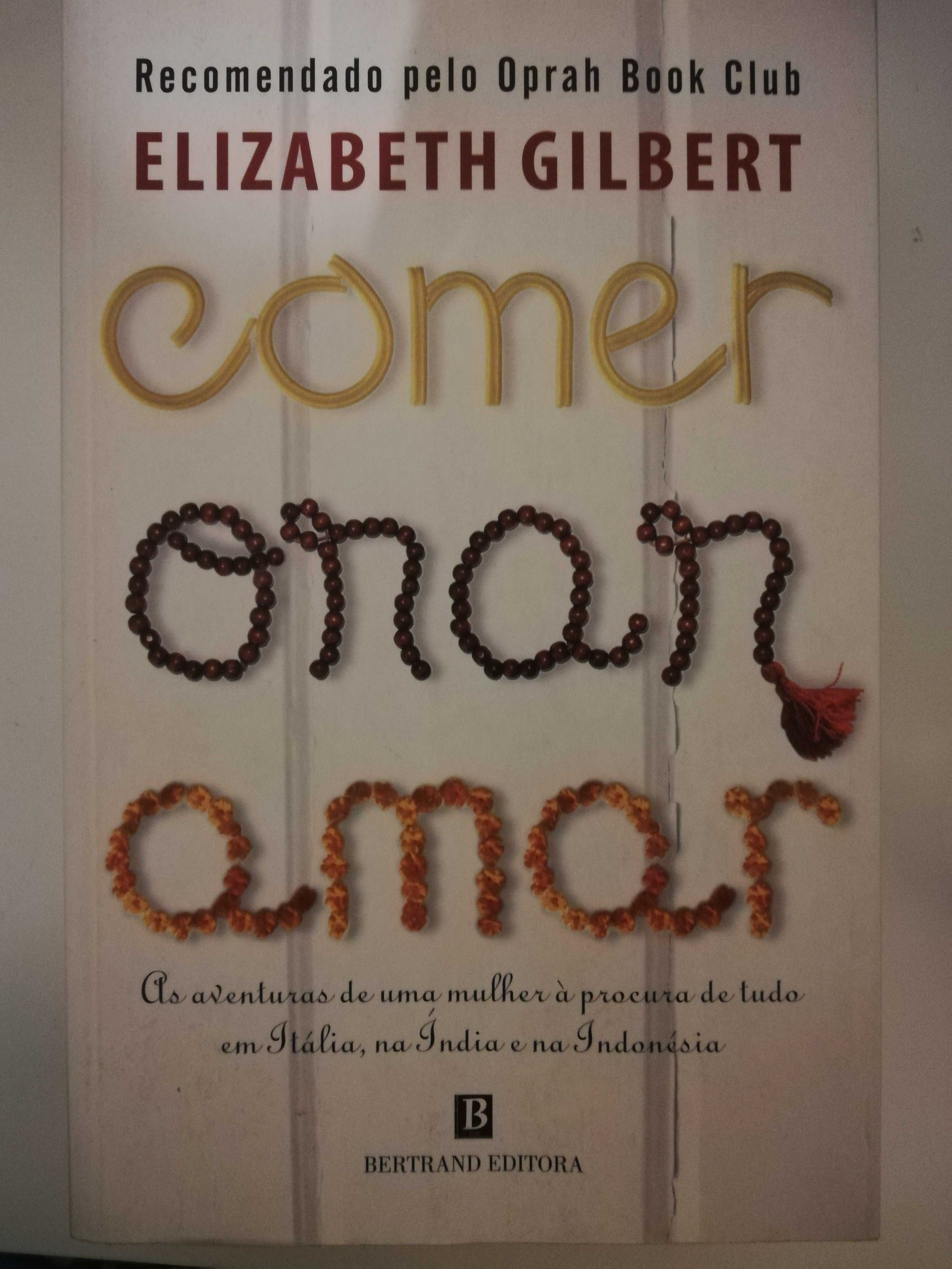 Lote de 2 livros Elizabeth Gilbert