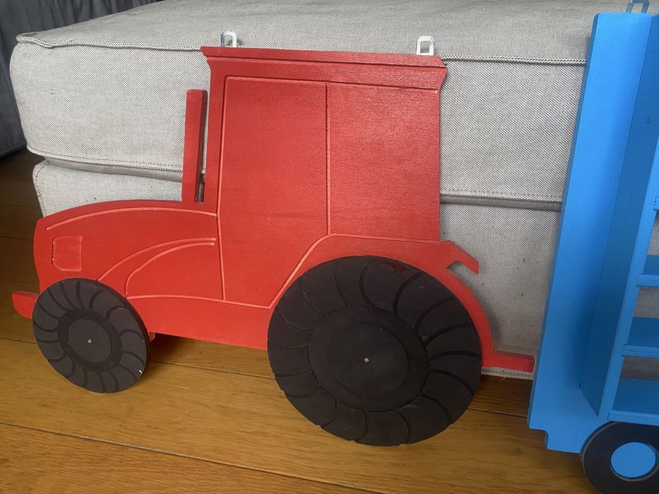 Półka traktor dla dzieci