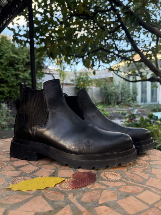 Ботинки шкіряні