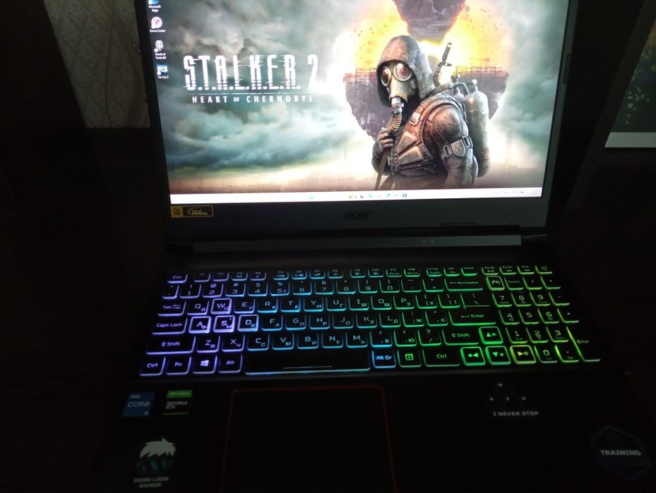 Продам ігровий ноутбук acer an515-55.