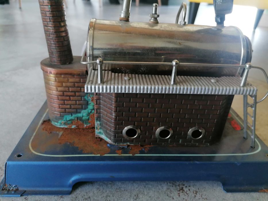 Model mini maszyna parowa Wilesco zabawka zestaw tanio