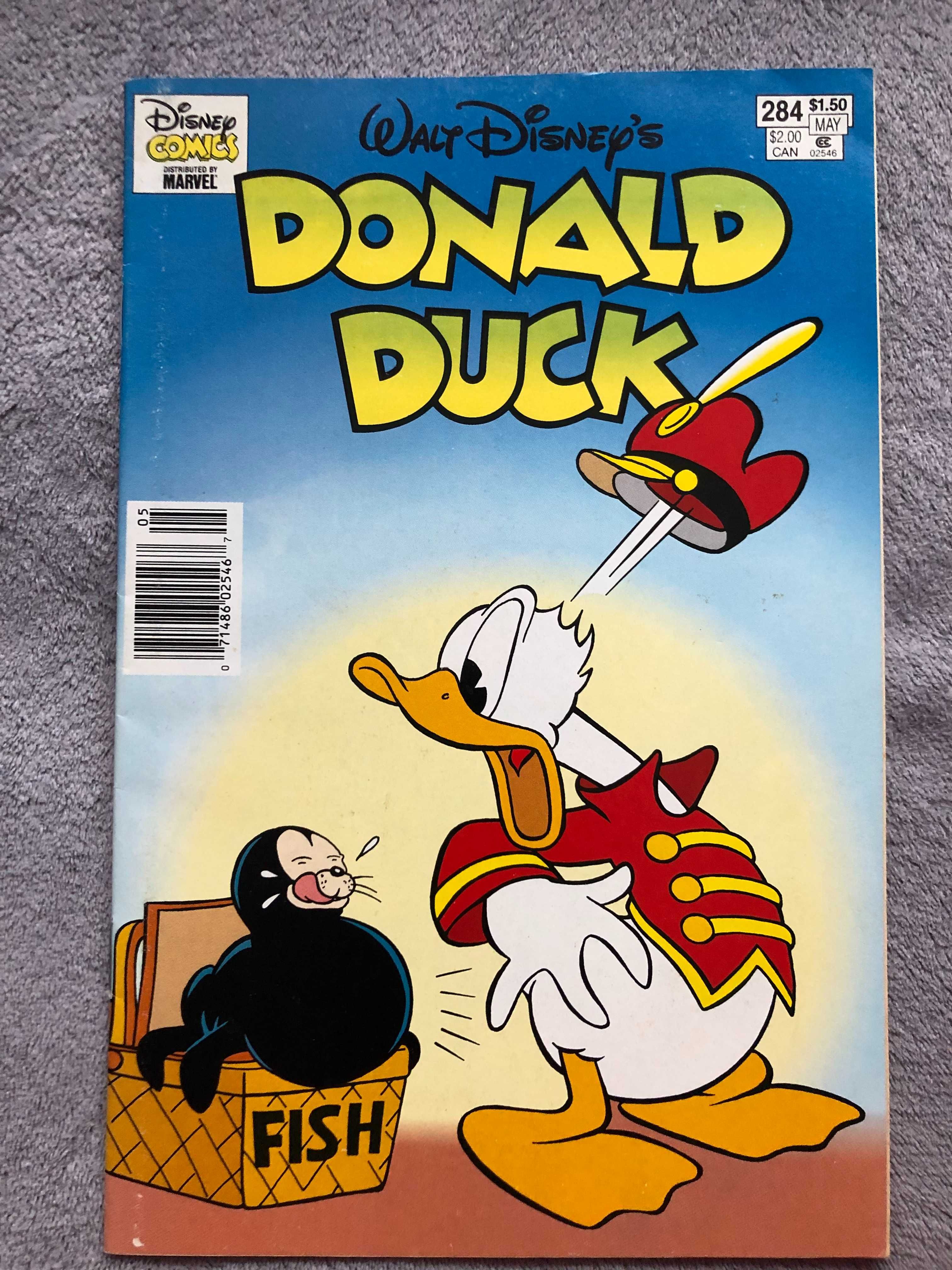 Komiks amerykański WALT DISNEY'S DONALD DUCK, Marvel Comics/Gladstone