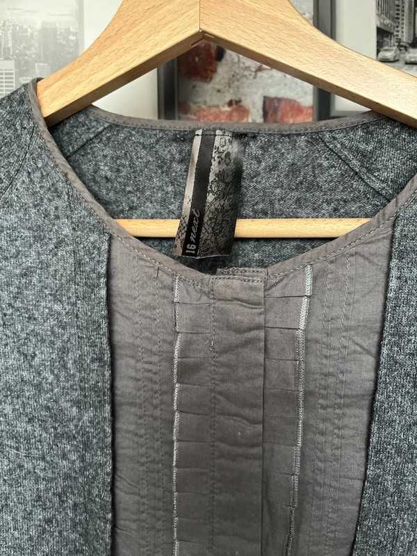 Next sweter szary 3/4 ( realnie M/L )