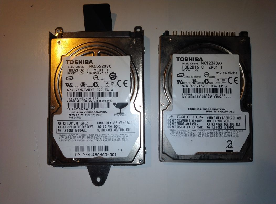 Discos Rígidos HDD / SSD