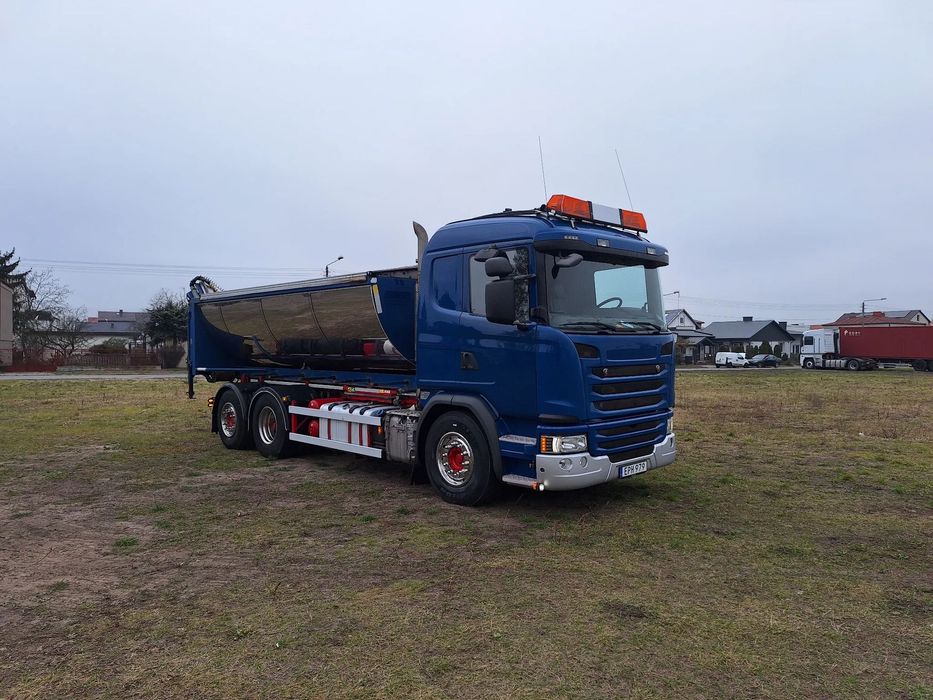 Sprider M-25  Zestaw Scania + Sprider w konfiguracji do prac drogowych