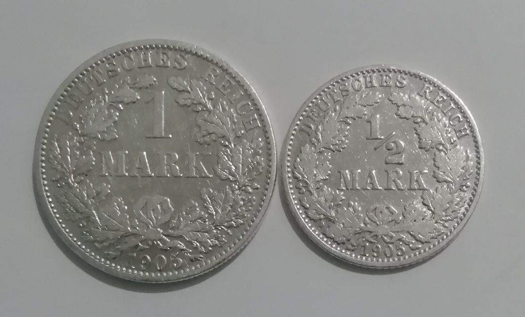 Монеты Германии серебро