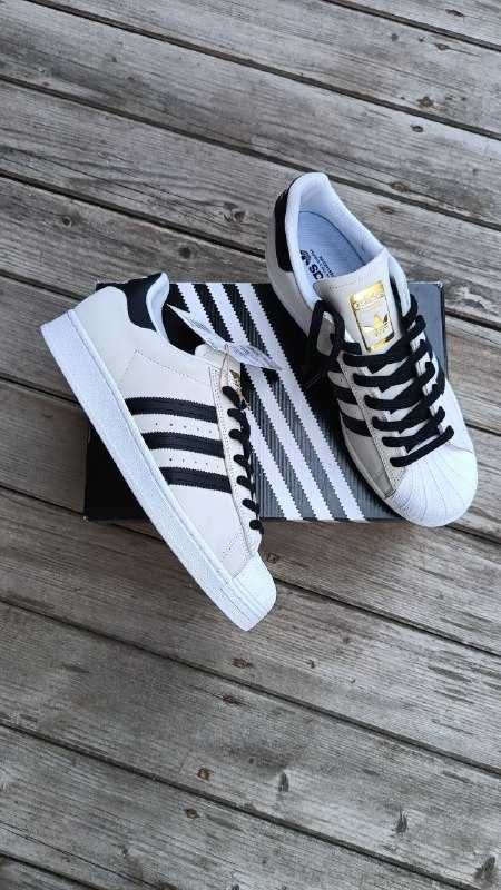 Кросівки чоловічі. Кросівки Adidas Superstar. Кросівки розмір 45.