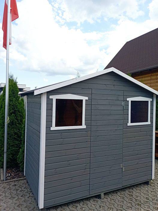 Domek narzędziowy .Szopa drewniana.