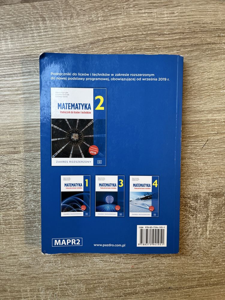 Podręcznik do klasy 2 matematyka kurczab