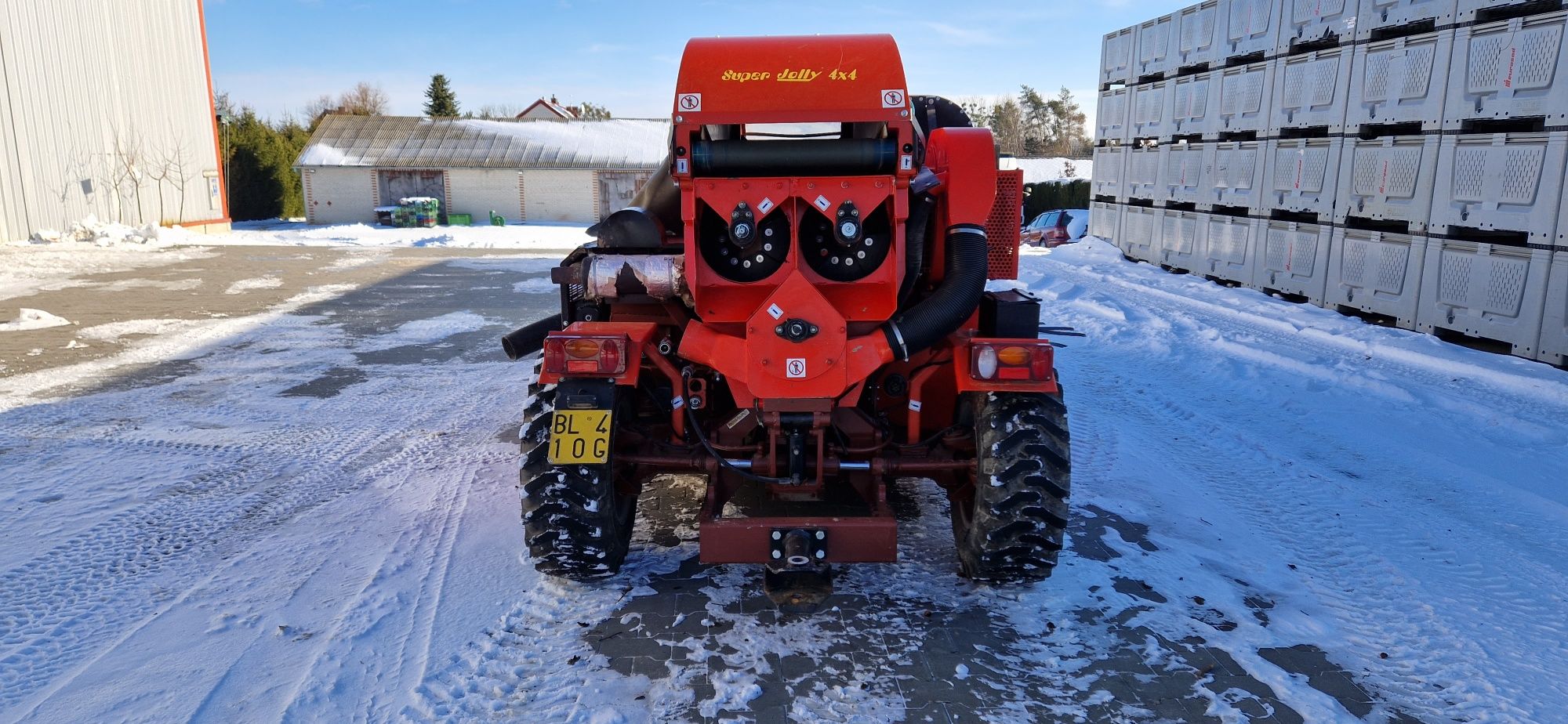 Kombajn do orzechów laskowych JOLLY SUPER 4X4