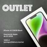 iPhone 14 128GB czarny, gwarancja Apple do 01.2026