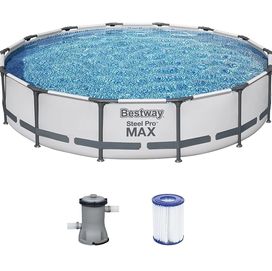Bestway Steel Pro MAX Frame basen z pompą filtrującą Ø 427 x 84 cm