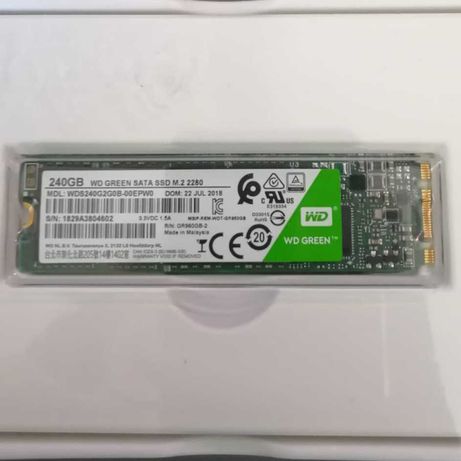 WD GREEN SATA SSD M.2 2280 | 240GB