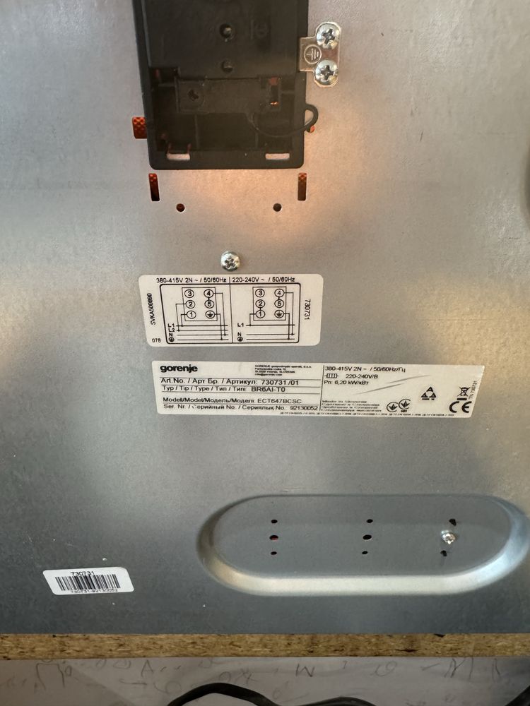 Електроповерхня Gorenje