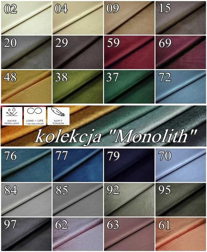 Łóżko tapicerowane Glamour karo 160x200 ze stelażem