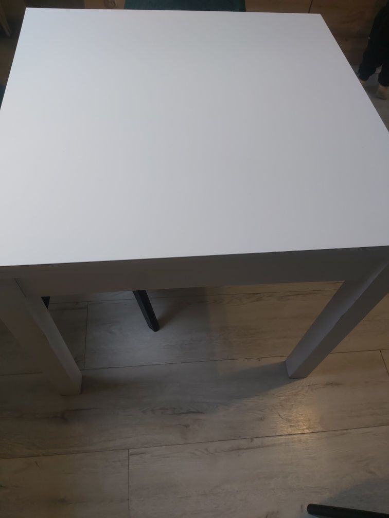 Biały stół 80x80 rozkładany