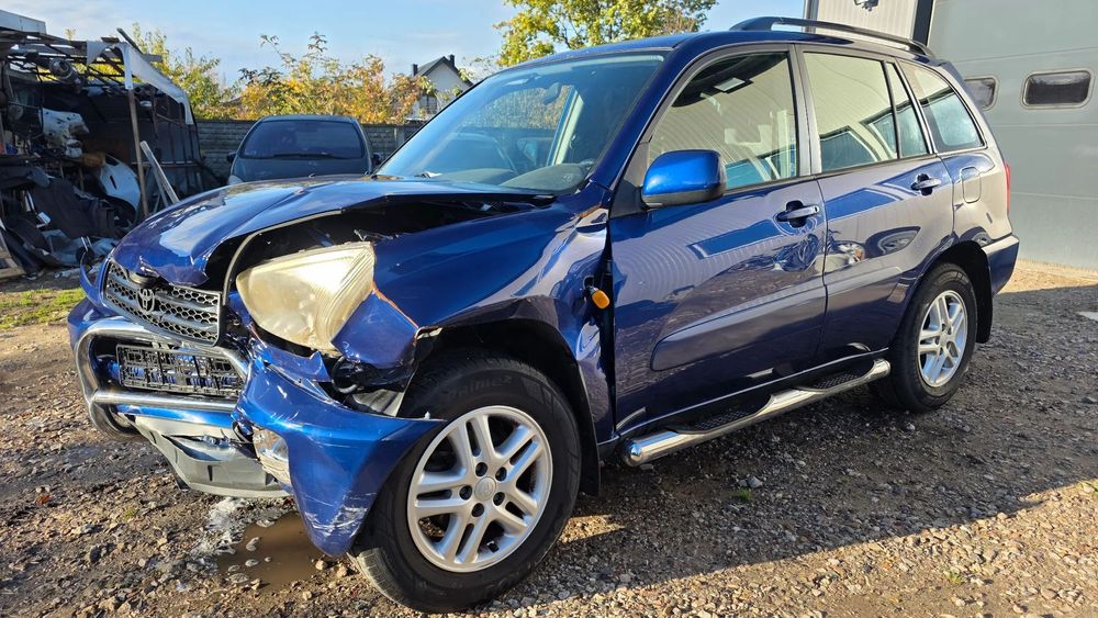 Toyota RAV4 1.8 VVTi 2003 Z Niemiec! USZKODZONA! Faktura Marża! Transport!