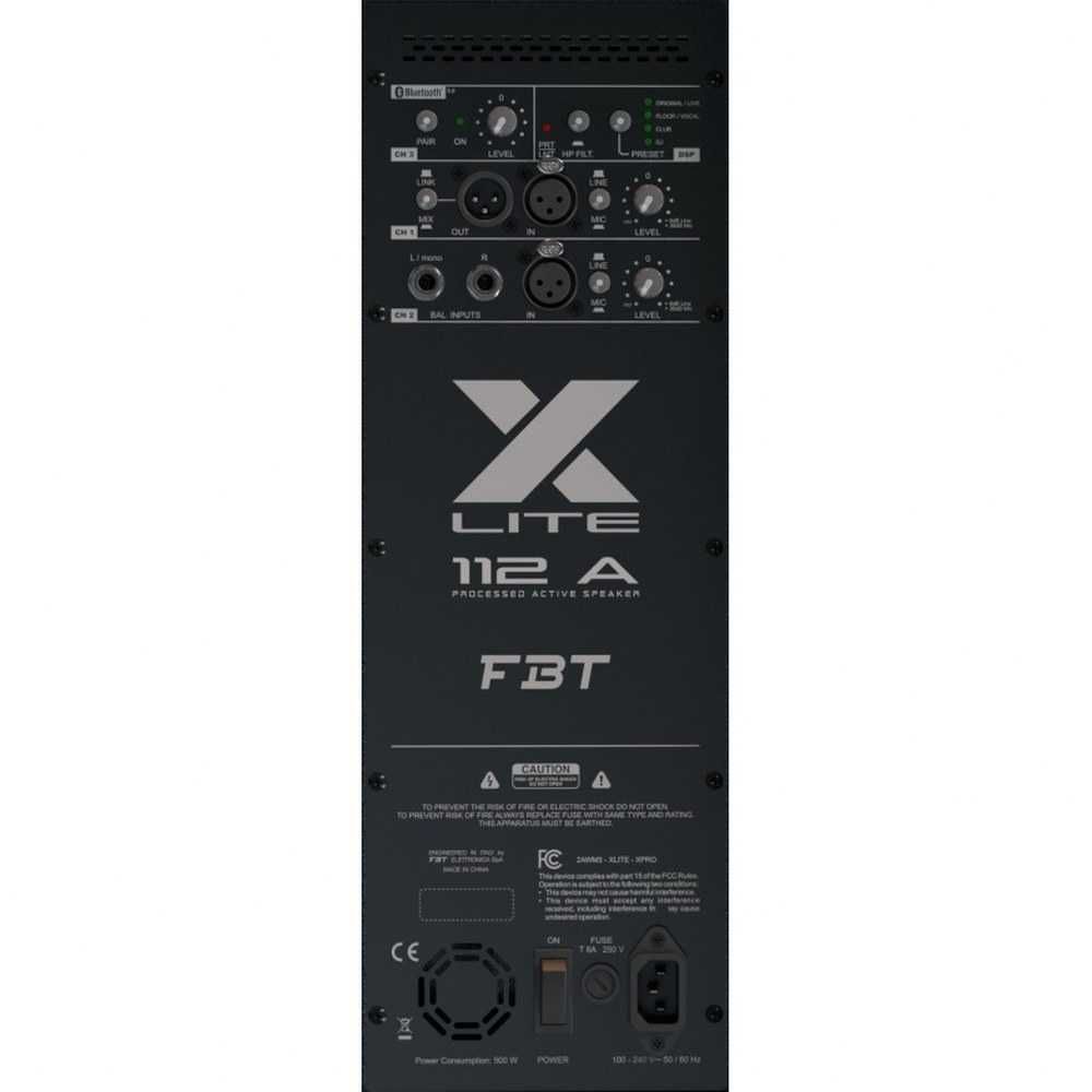 Nowa FBT X-Lite 112A -   kol. aktywna 1000 Watt z Bluetooth PROMOCJA