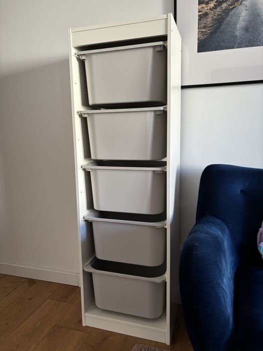 Regał z pojemnikami IKEA TROFAST