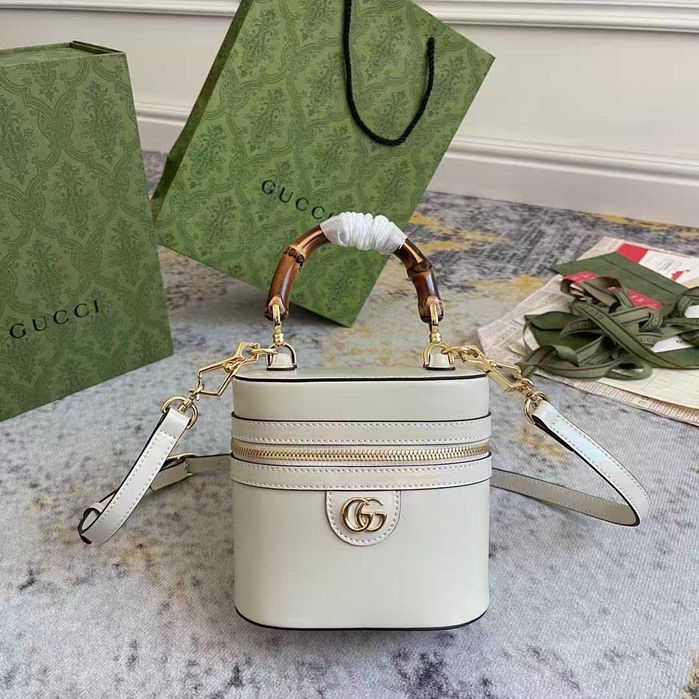 GUCCI Mini torba bambusowa na ramię