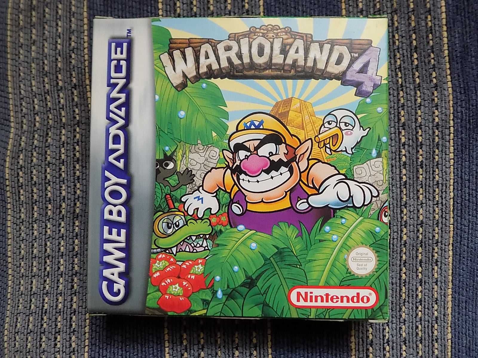 Wario Land 4 na Nintendo GameBoy Advance/Micro/DS, GBA SP, komplet 3xA