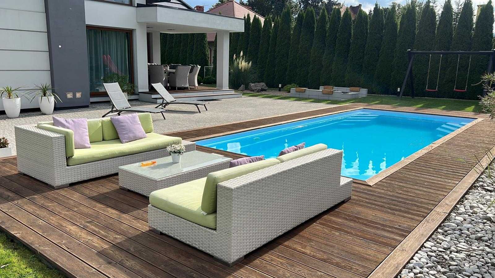 Sp basen poliestrowy Lord 6,50 x 3,70 x 1,50m do wkopania Superpools