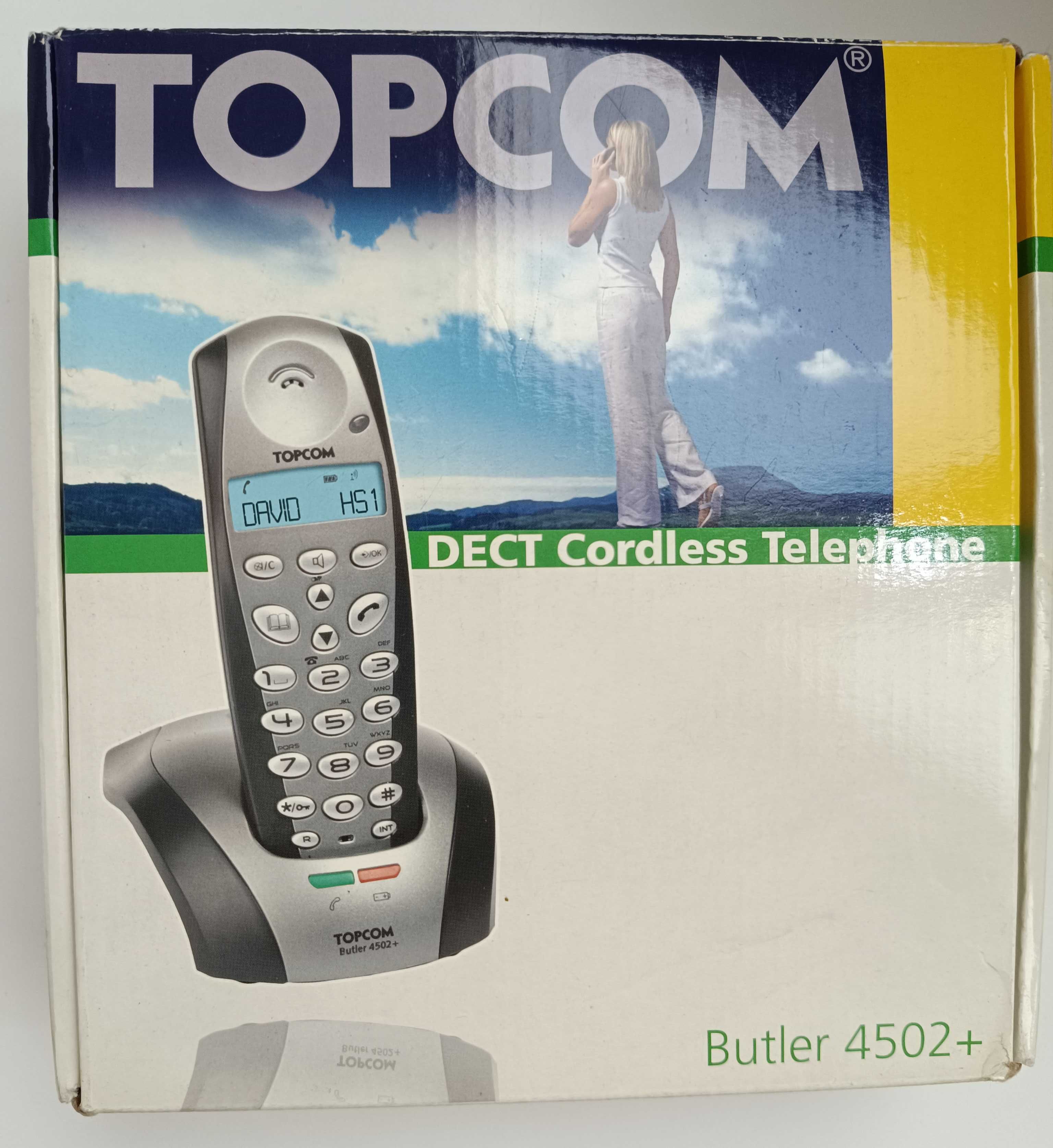 Telefon stacjonarny  Topcom Butler 4502+