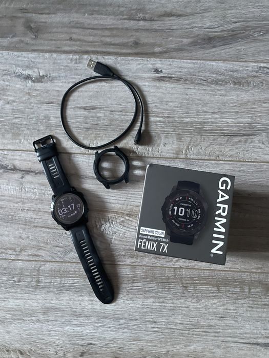 Garmin Fenix 7X sapphire solar