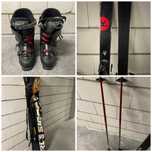 Rossignol Axium 29.5 (buty + narty + kije + pokrowiec)