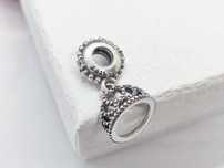 Charm's zawieszka tiara korona S925