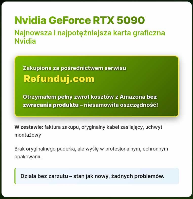 Nvidia GeForce Karta graficzna