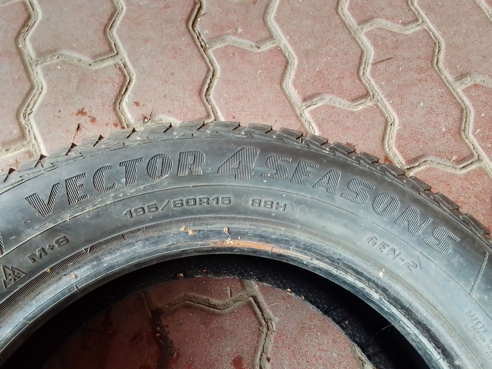 Opona wielosezonowa 195/60r15 GOODYEAR
