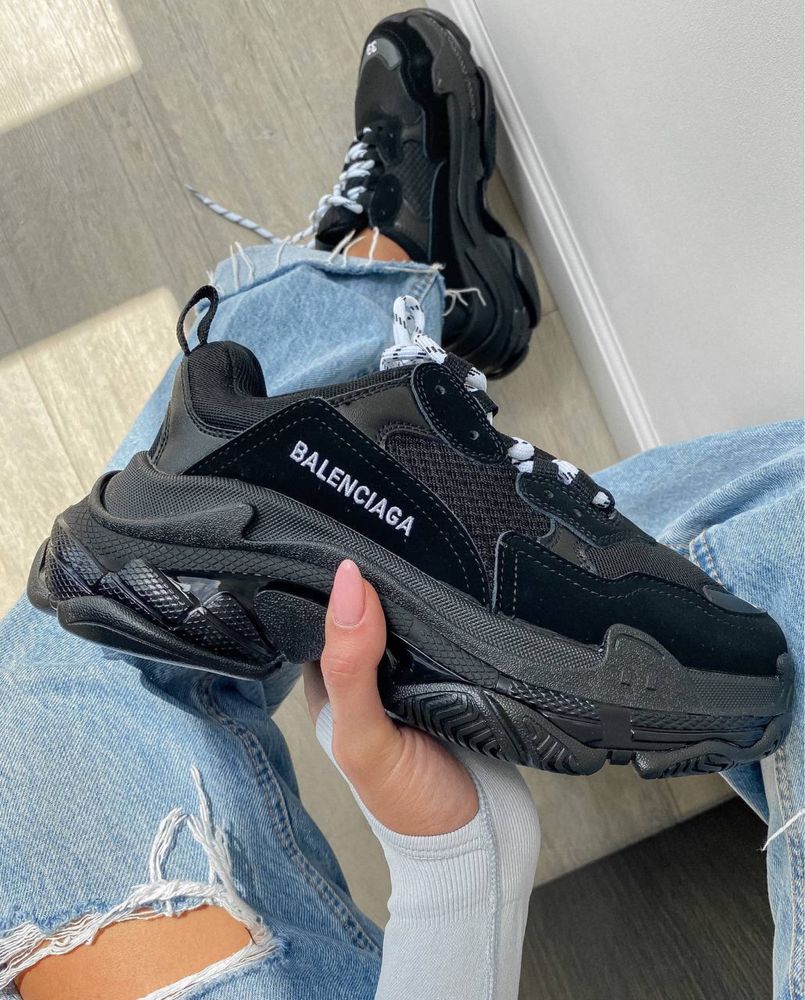 Buty Balenciaga Triple S clear black 36-45r