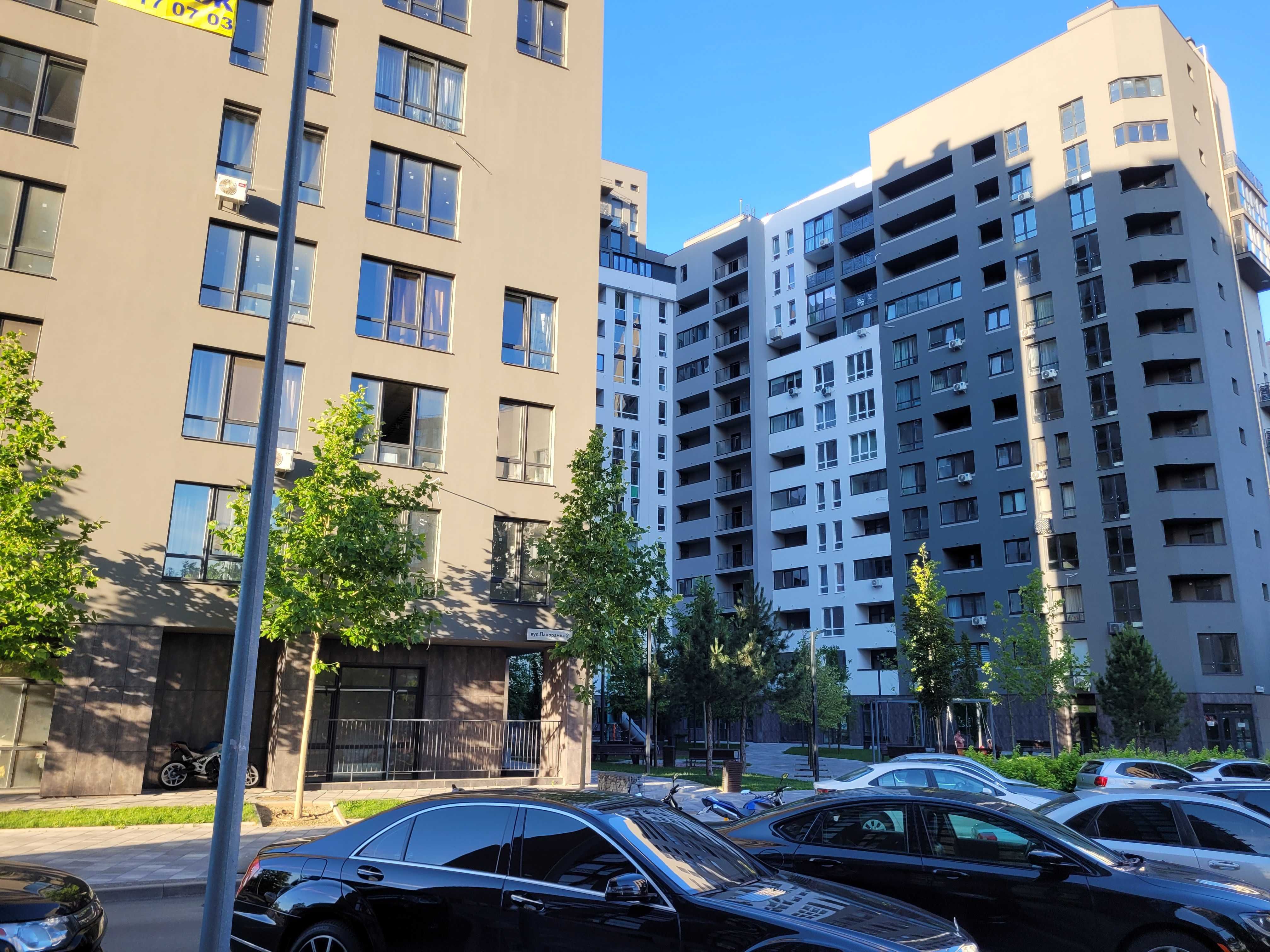 Видова 2-кім. квартира в сучасному ЖК Paradise Avenue, вул.Панорамна 2