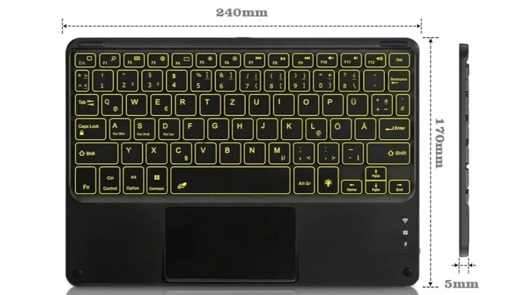 Klawiatura bluetooth KWERTZ