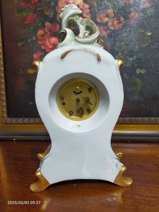 Фарфоровий годинник 1950-60 років