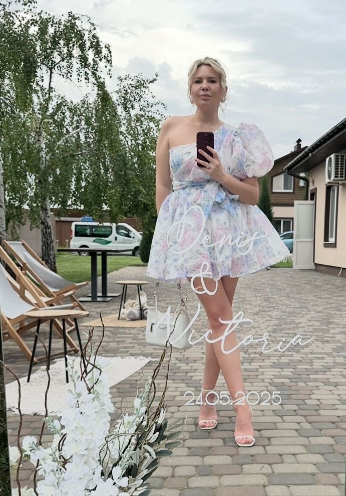 Шикарна сукня / коротка / нарядна/ вечірня