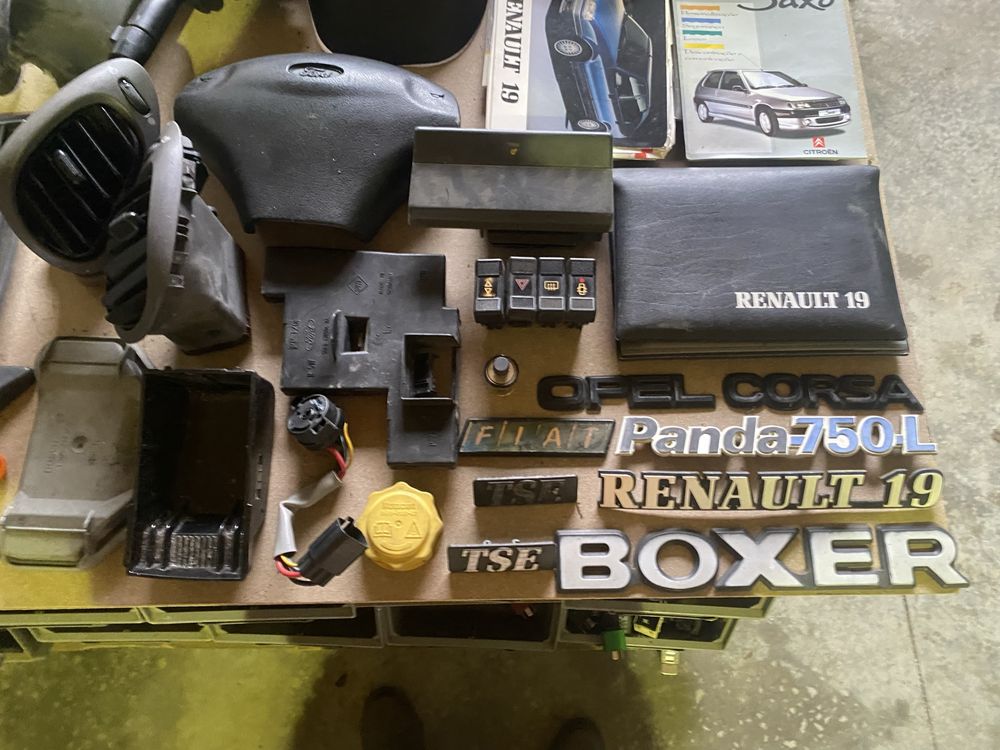 Peças Fiat Panda, Ford Fiesta, Renault 19|USADO