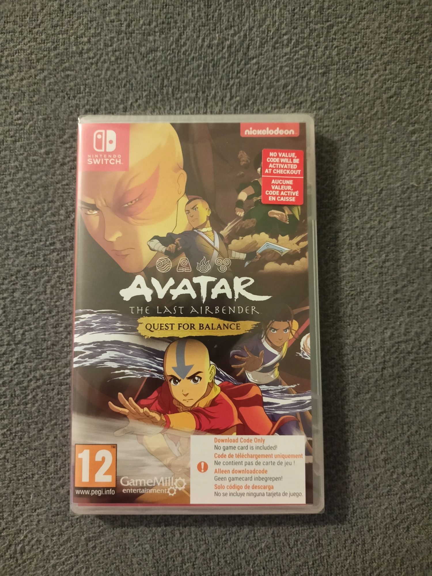 Avatar The Last Airbender Nintendo Switch