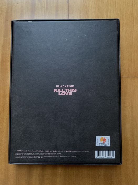 Álbum Blackpink- Kill This Love preto