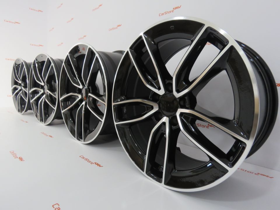 Jantes  Look Mercedes  Cla 18 8 et 45 5x112  PRetas + Polidas