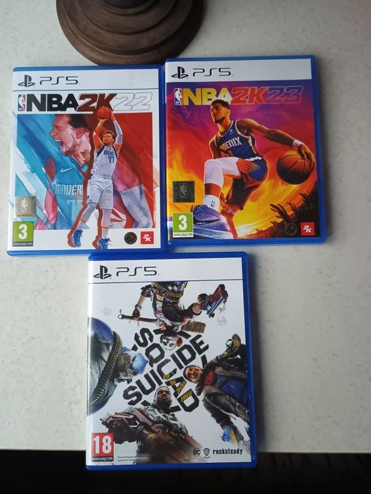Ігри ,дискі.NBA,Suicide squad. l PS5