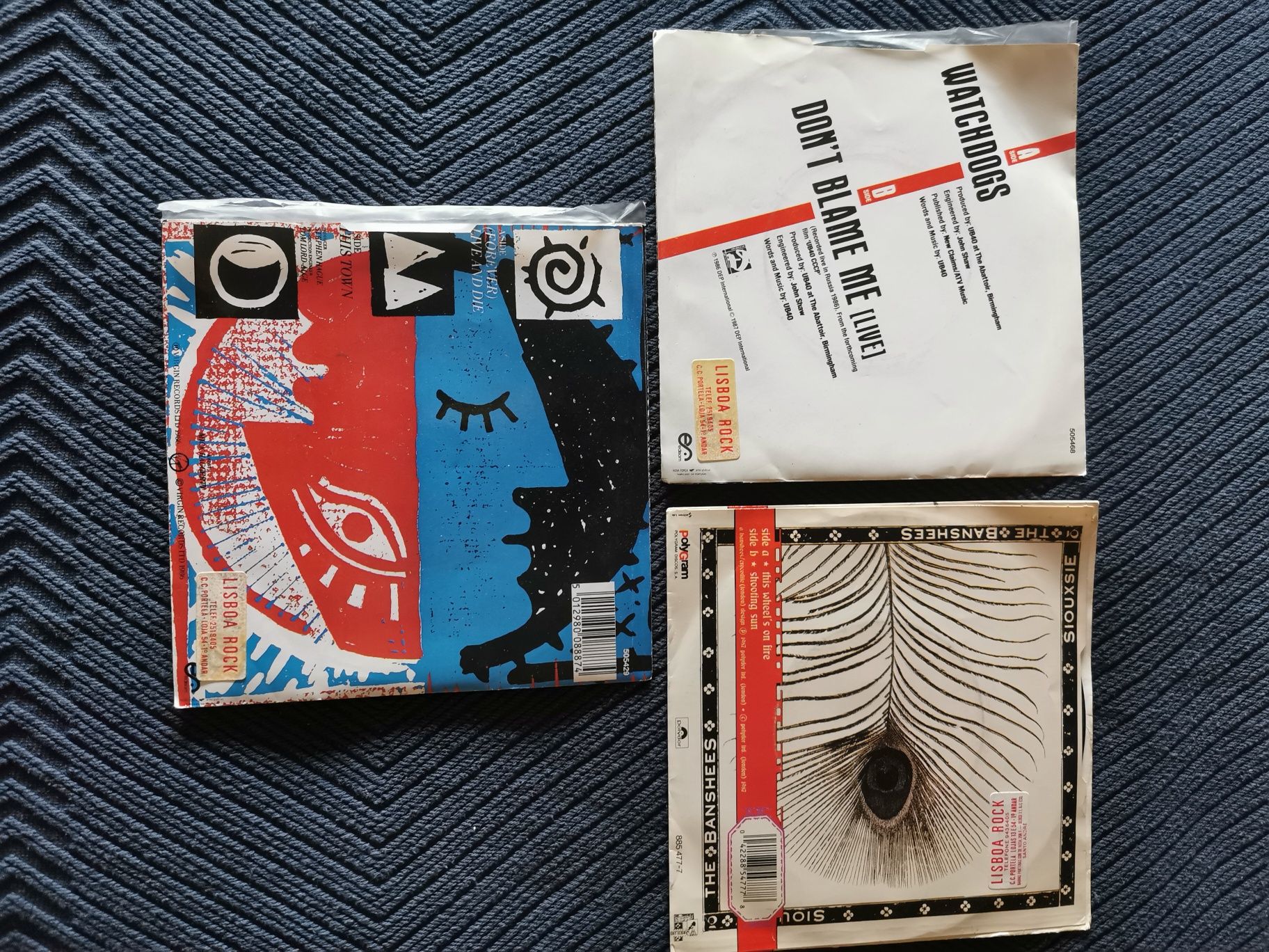 Discos em vinil - singles