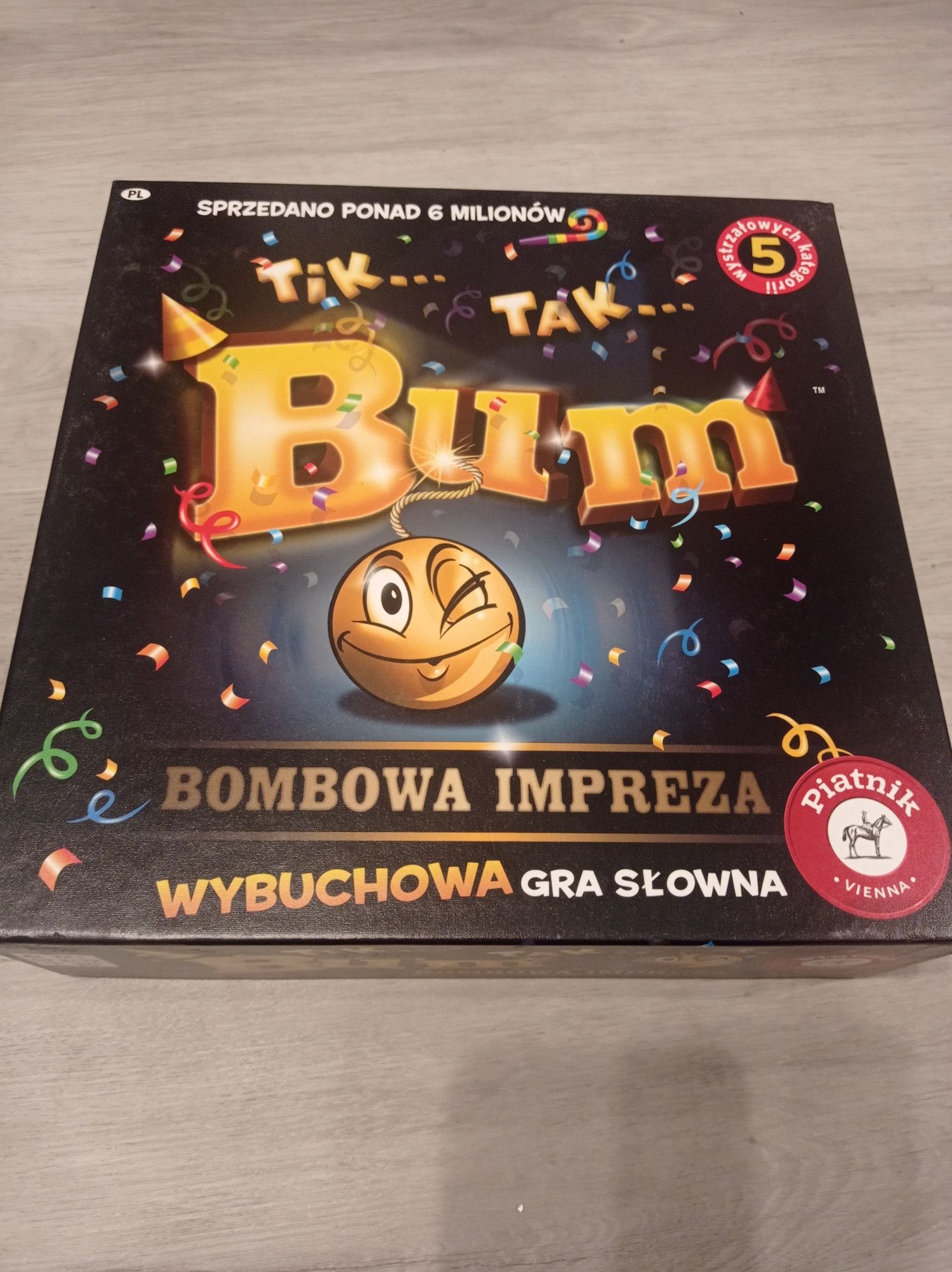 Gra imprezowa - Tik tak boom. Bombowa impreza