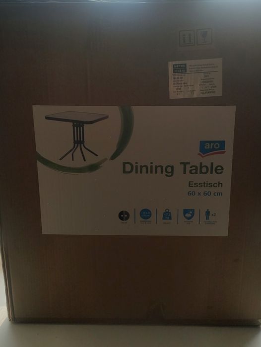 Стол Aro Bistro квадратный 60х60х70см