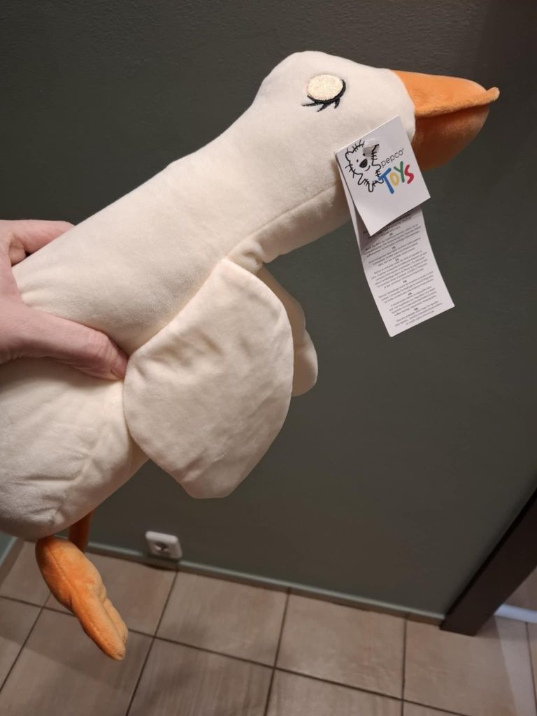 Maskotka pluszak gęś kaczka