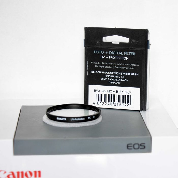 Camera UV + Protection Exakta Multicoated 55mm
