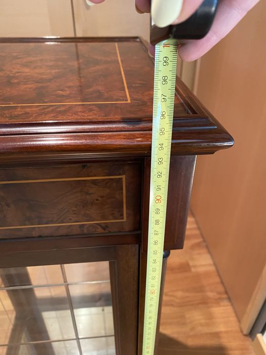 Movel vitrine 3 prateleiras|2 gavetas