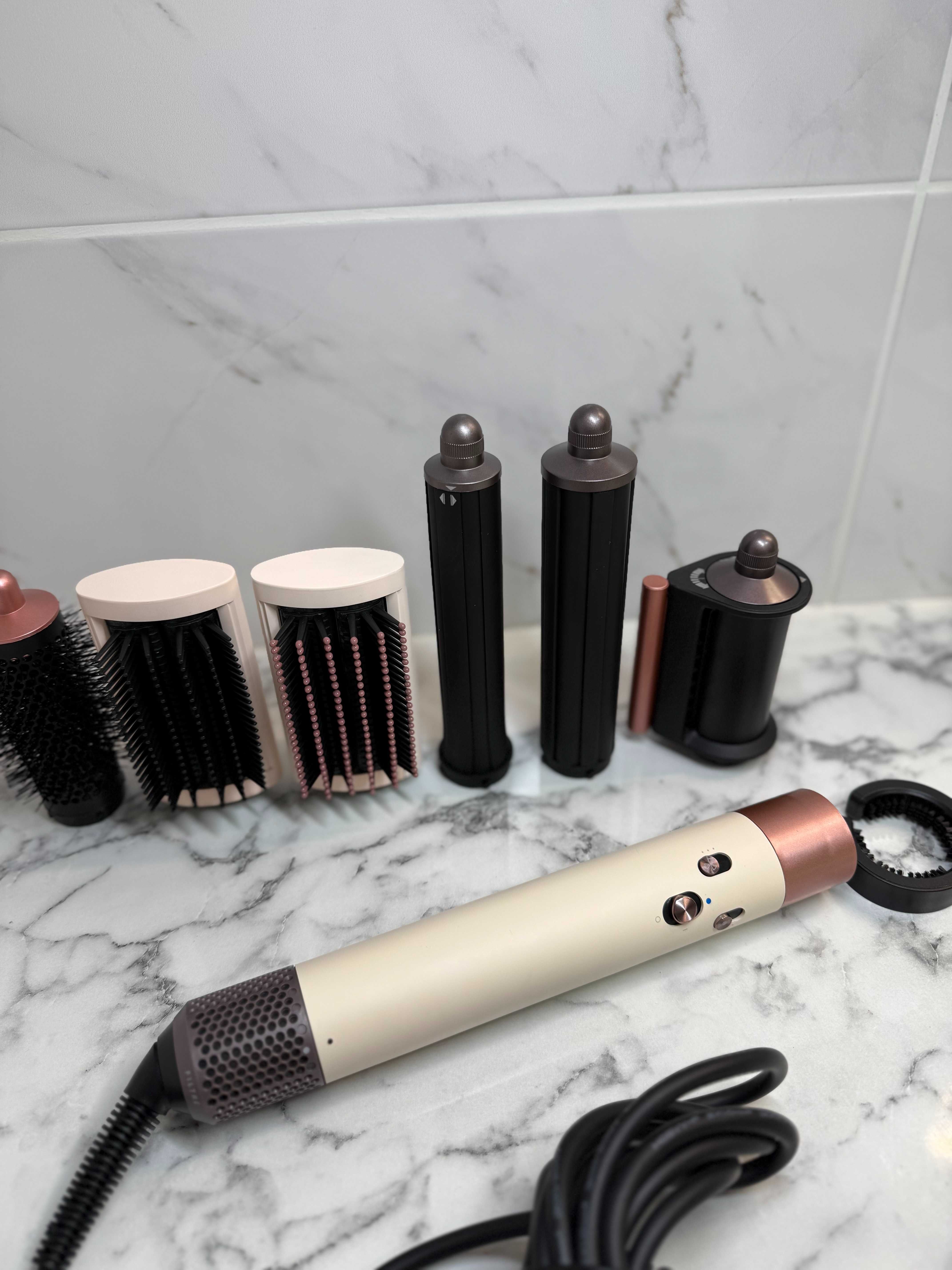 Super ціна! Стайлер Dyson Ceramic Pink без лого – 6в1 з іонізацією